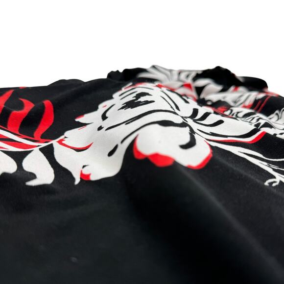 Alfani (S) Wide-Leg Tropical Beach Pants Stretch Pull-On - Picture 8 of 8